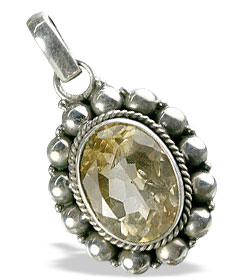 SKU 13844 - a Citrine pendants Jewelry Design image