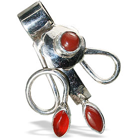 SKU 13846 - a Carnelian pendants Jewelry Design image