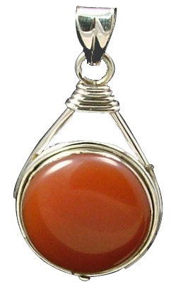 SKU 1426 - a Carnelian Pendants Jewelry Design image