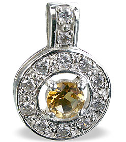 SKU 14567 - a Citrine pendants Jewelry Design image