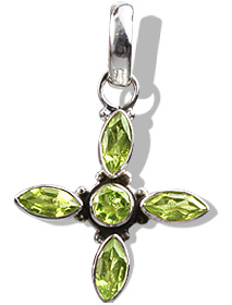 SKU 1467 - a Peridot Pendants Jewelry Design image