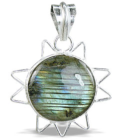 SKU 14677 - a Labradorite pendants Jewelry Design image