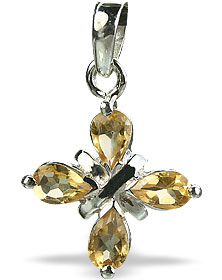 SKU 14681 - a Citrine pendants Jewelry Design image