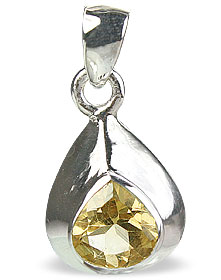 SKU 14694 - a Citrine pendants Jewelry Design image