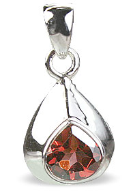 SKU 14700 - a Garnet pendants Jewelry Design image
