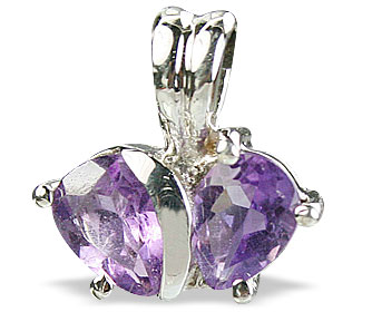 SKU 14719 - a Amethyst pendants Jewelry Design image