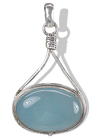 SKU 1472 - a Chalcedony Pendants Jewelry Design image