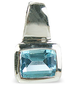 SKU 14723 - a Blue topaz pendants Jewelry Design image