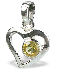 SKU 14735 - a Citrine pendants Jewelry Design image