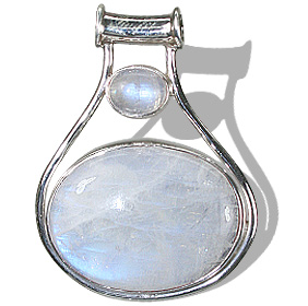 SKU 1474 - a Moonstone Pendants Jewelry Design image