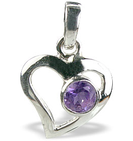 SKU 14741 - a Amethyst pendants Jewelry Design image