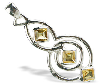SKU 14753 - a Citrine pendants Jewelry Design image