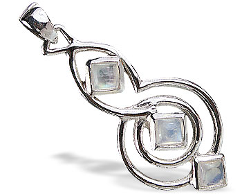 SKU 14755 - a Moonstone pendants Jewelry Design image
