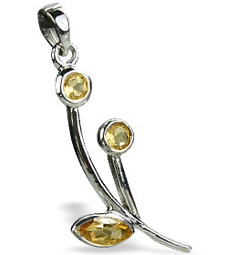 SKU 14766 - a Citrine pendants Jewelry Design image