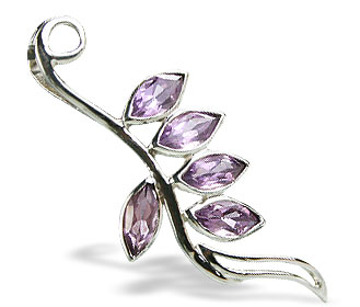 SKU 14771 - a Amethyst pendants Jewelry Design image