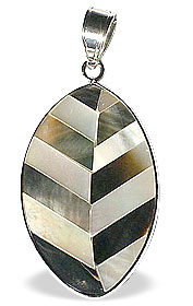 SKU 14951 - a Mother-of-pearl pendants Jewelry Design image