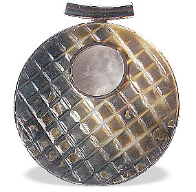 SKU 14956 - a Mother-of-pearl pendants Jewelry Design image