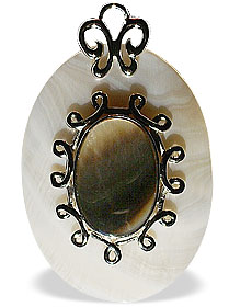 SKU 14980 - a Shell pendants Jewelry Design image