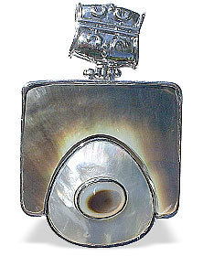SKU 15104 - a Multi-stone pendants Jewelry Design image