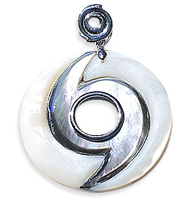 SKU 15116 - a Mother-of-pearl pendants Jewelry Design image