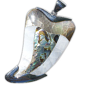 SKU 15123 - a Mother-of-pearl pendants Jewelry Design image
