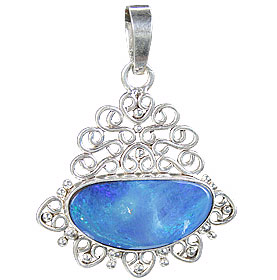 SKU 15145 - a Opal pendants Jewelry Design image