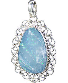 SKU 15157 - a Opal pendants Jewelry Design image