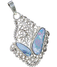 SKU 15158 - a Opal pendants Jewelry Design image