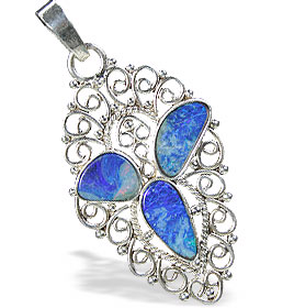 SKU 15160 - a Opal pendants Jewelry Design image