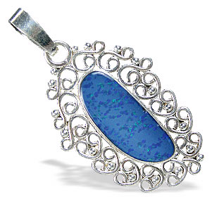 SKU 15163 - a Opal pendants Jewelry Design image