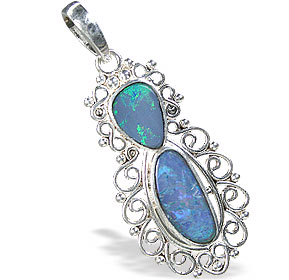 SKU 15164 - a Opal pendants Jewelry Design image