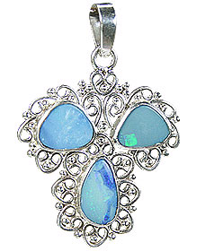 SKU 15174 - a Opal pendants Jewelry Design image