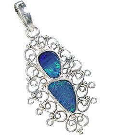 SKU 15175 - a Opal pendants Jewelry Design image