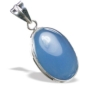 SKU 15344 - a Chalcedony pendants Jewelry Design image