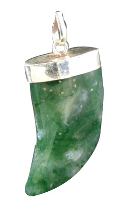 SKU 1539 - a Moss agate Pendants Jewelry Design image