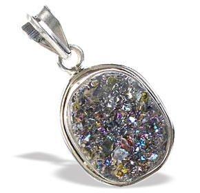 SKU 15416 - a Drusy pendants Jewelry Design image