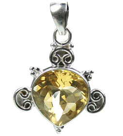 SKU 15425 - a Citrine pendants Jewelry Design image