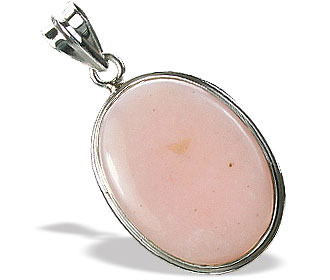 SKU 15442 - a Pink Opal Pendants Jewelry Design image