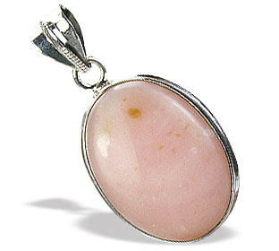 SKU 15444 - a Pink Opal Pendants Jewelry Design image