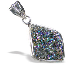 SKU 15446 - a Drusy Pendants Jewelry Design image