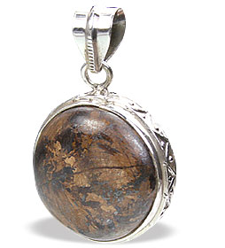 SKU 15459 - a Bronzite Pendants Jewelry Design image