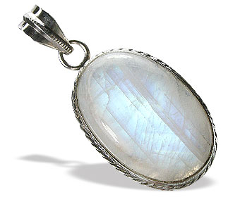 SKU 15487 - a Moonstone Pendants Jewelry Design image