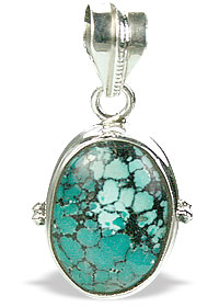 SKU 15503 - a Turquoise pendants Jewelry Design image