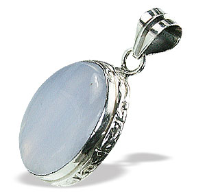 SKU 15513 - a Blue Lace Agate pendants Jewelry Design image