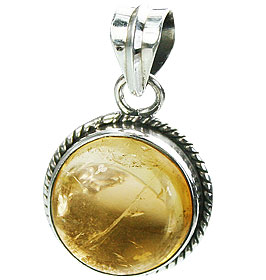 SKU 15521 - a Citrine pendants Jewelry Design image