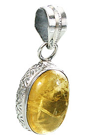 SKU 15529 - a Citrine pendants Jewelry Design image