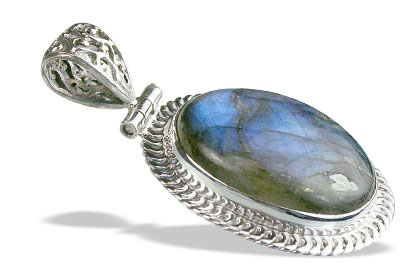 SKU 15614 - a Labradorite pendants Jewelry Design image