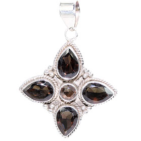 SKU 15627 - a Smoky Quartz pendants Jewelry Design image