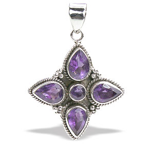 SKU 15628 - a Amethyst pendants Jewelry Design image