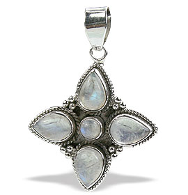 SKU 15630 - a Moonstone pendants Jewelry Design image